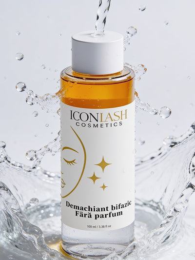Fragrance-free bi-phase makeup remover
