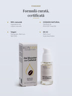 Formula Gel Booster IconLash: 99% ingrediente de origine naturală, COSMOS NATURAL, vegan, 30 ml