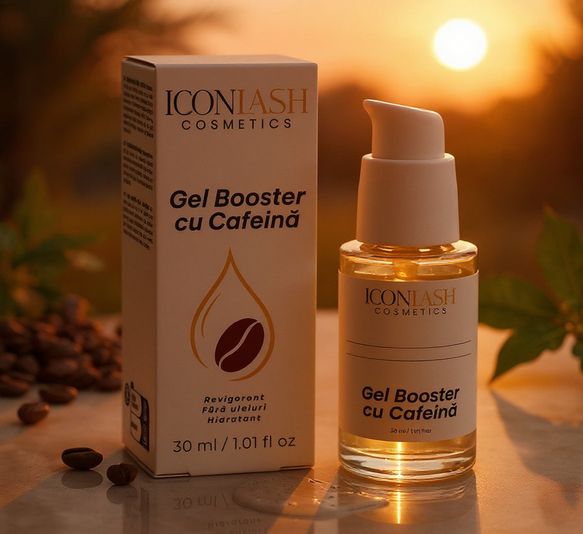 IconLash Gel Booster cu Cofeina